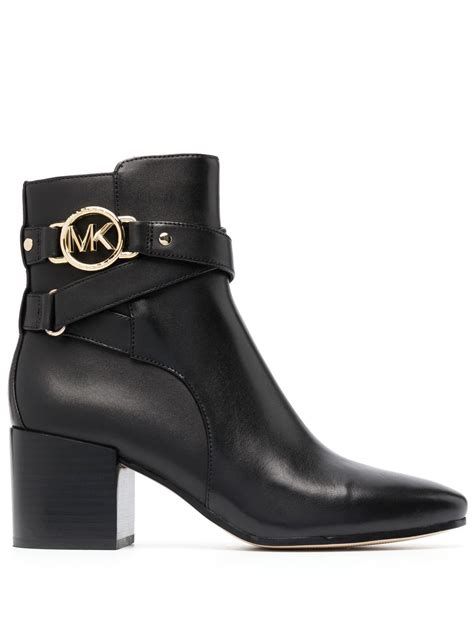 black friday boots medium heel michael kors|Michael Kors black boots.